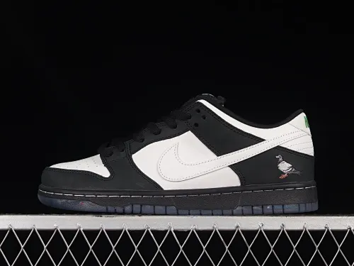 All categories Nk SB Dunk Series Nk SB Dunk Low low-top sneakers M version pure original Jeff Staple x Nk SB Dunk Low "Pigeon" 3.0 black and white panda pigeon low-top classic versatile casual sports sneakers BV1310-013